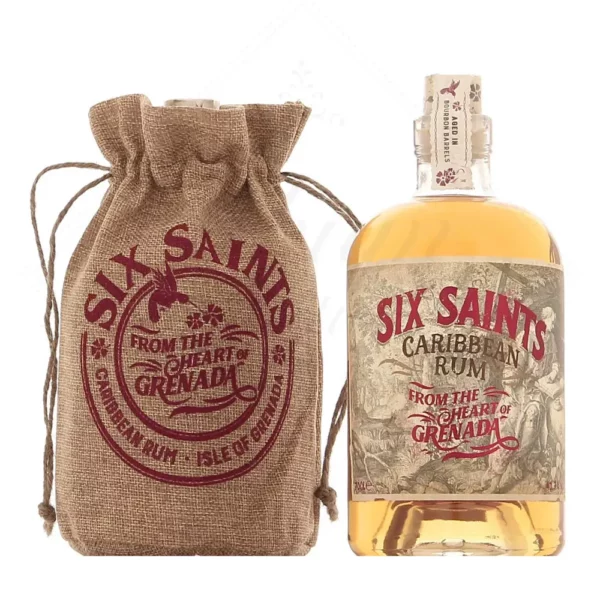 Six Saints Rum 0,7 vászontáskában 41,7%