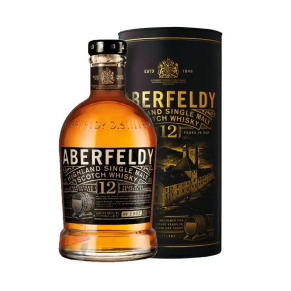 Aberfeldy 12 éves Single Malt whisky 0,7 pdd 40%