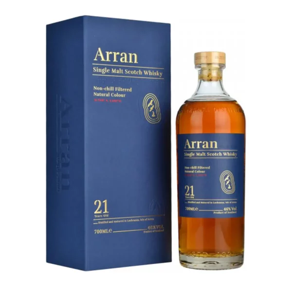 Arran 21 éves Single Malt whisky 0,7 pdd 46%