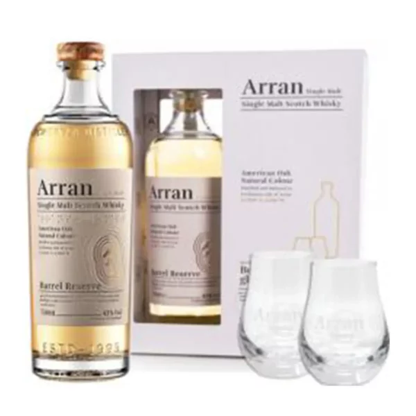 Arran Barrel Reserve Single Malt whisky 0,7 pdd+2pohár 43%