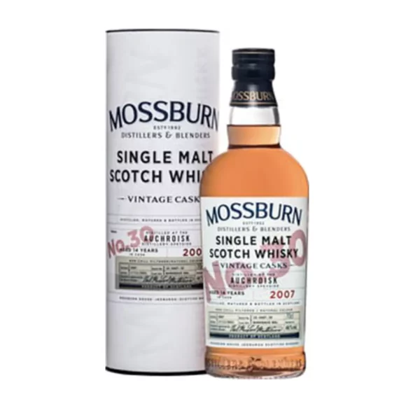 Auchroisk 2007 14 éves Vintage Cask Bordeaux Finish Mossburn (Cask No30) 0,7 dd 46%