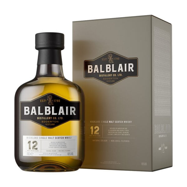 Balblair 12 éves Single Malt whisky 0,7 pdd 46%