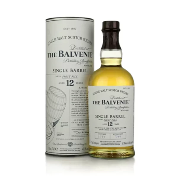 Balvenie 12 éves Single Barrel Single Malt whisky 0,7 pdd 47,8%