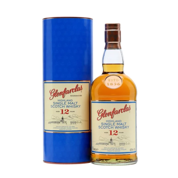 Glenfarclas 12 éves Single Malt whisky 0,7 pdd 43%