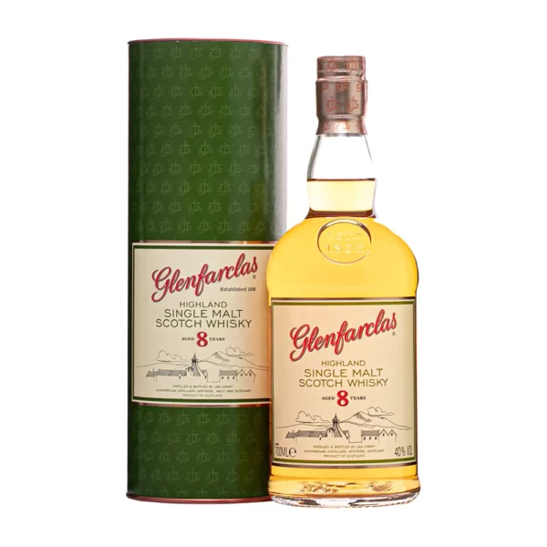 Glenfarclas 8 éves Single Malt whisky 0,7 pdd 40%