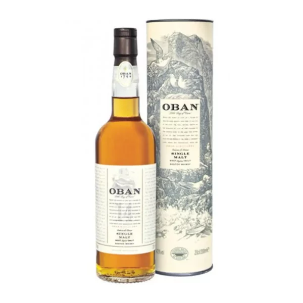 Oban 14 éves Single Malt whisky 0,2 43%