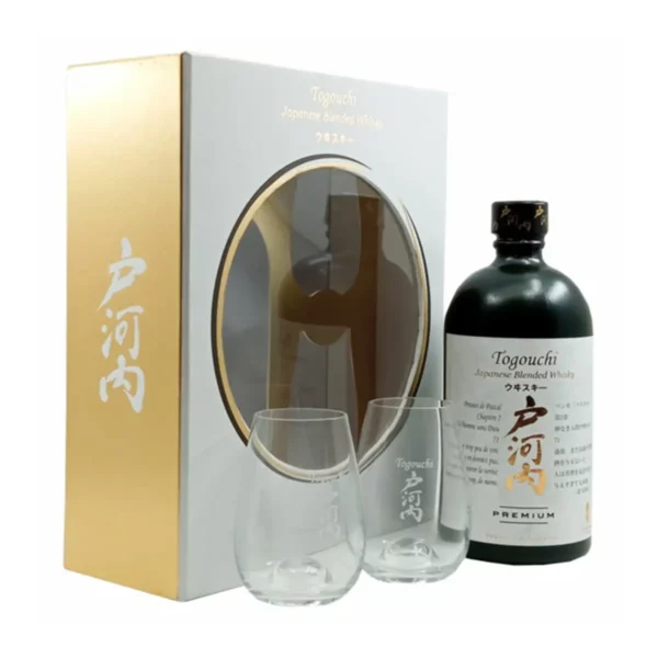 Togouchi Blended whisky 0,7 pdd+2pohár 40%