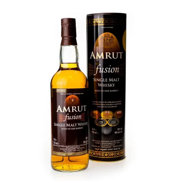 Amrut Fusion Single Malt whisky 0,7 fdd 50%