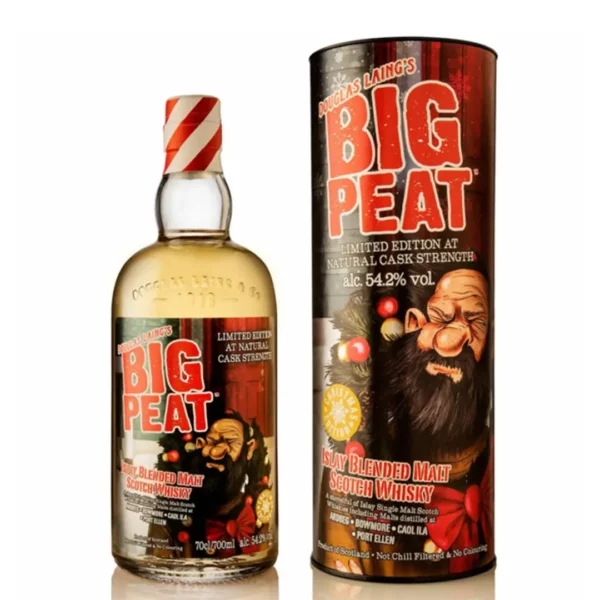 Big Peat Karácsonyi whisky 0,7 pdd 54,2%