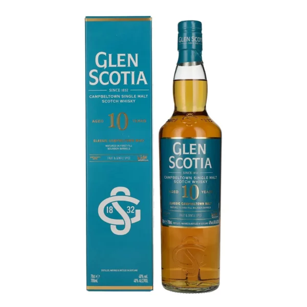 Glen Scotia 10 éves Single Malt whisky 0,7 pdd 40%