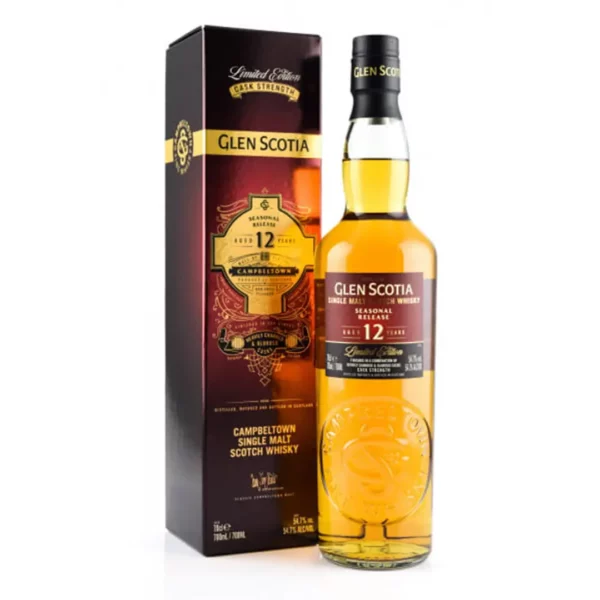 Glen Scotia 12 éves Seasonal Release Single Malt whisky 0,7 dd 54,7%