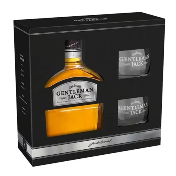 Jack Daniel's Gentleman Jack 0,7 dd + 2 pohár 40%