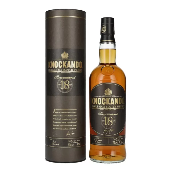 Knockando 18 éves whisky 0,7 pdd 43%