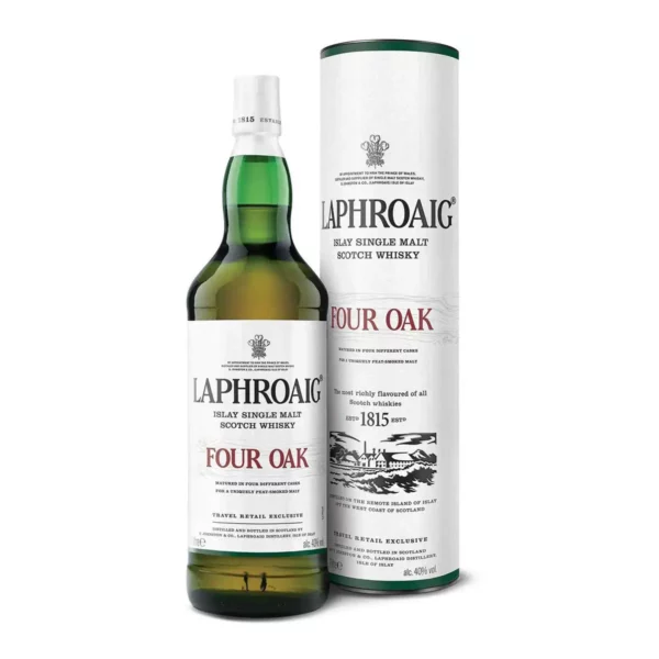 Laphroaig Four Oak whisky 1,0 pdd 40%