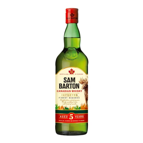 Sam Barton 5 éves Canadai whiskey 0,7 40%