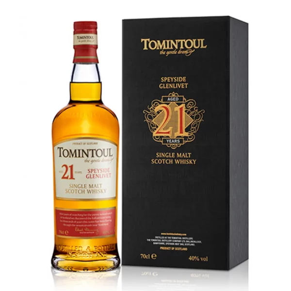 Tomintoul 21 éves Single Malt whisky 0,7 pdd 40%