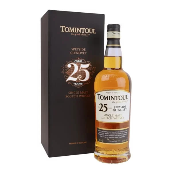 Tomintoul 25 éves Single Malt whisky 0,7 pdd 43%