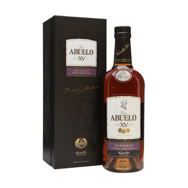 Abuelo XV Napoleon Cognac Cask Finish Rum 0,7 pdd 40%