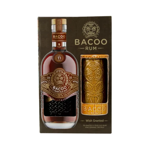 Bacoo 11 éves rum 0,7pdd+Tikikorsó 40%