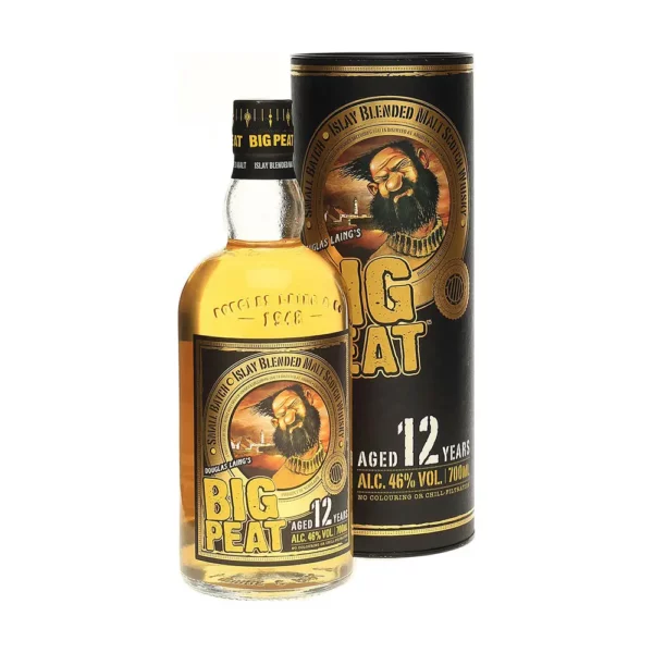 Big Peat 12 éves Blended whisky 0,7 pdd 46%