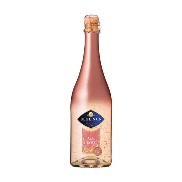 Blue Nun Gold Rosé Aranylemezkés pezsgő 0,75