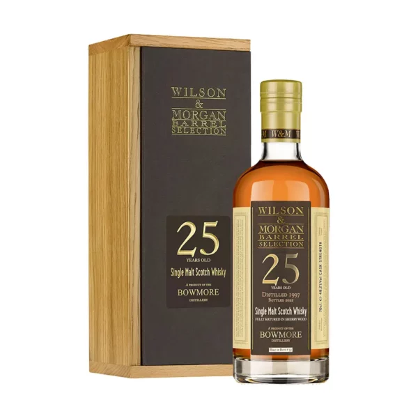 Bowmore 25 éves 1997 Sherry Wood Wilson&Morgan 0,7 fadd 48,2%