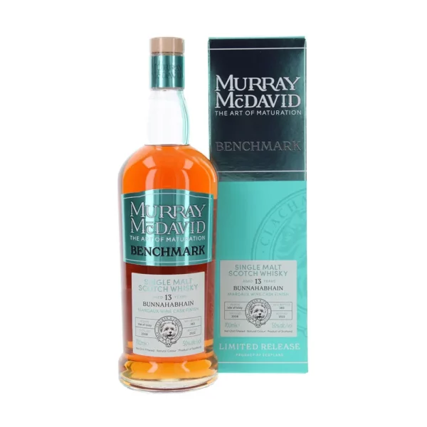 Bunnahabhain 13 éves Margaux Wine Finish Benchmark Murray McDavid 0,7 50%