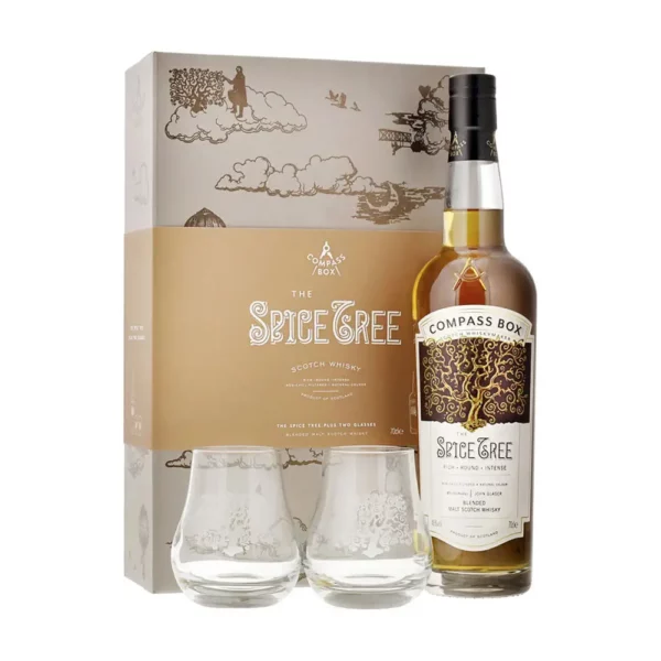 Compass Box Spice Tree 0,7 pdd + 2 pohár 46%