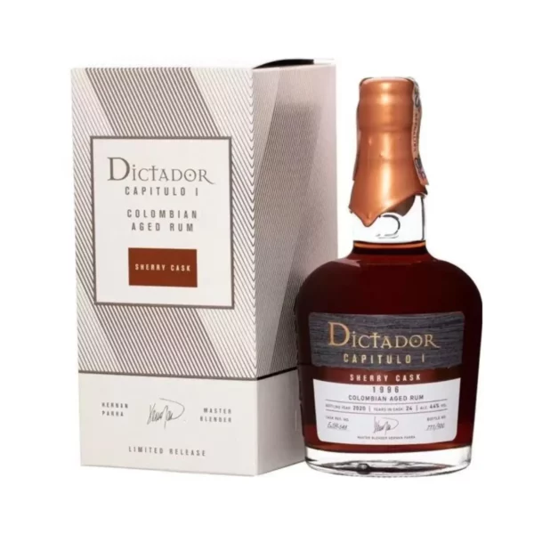 Dictador 1996 Sherry Cask Capitulo 0,7 pdd 44%