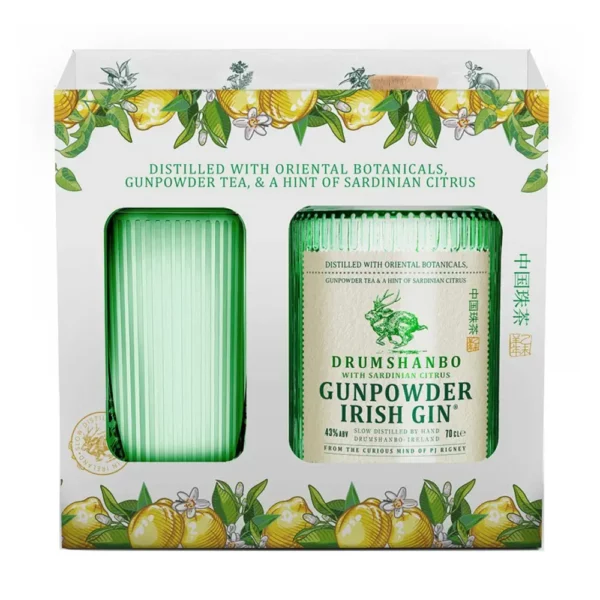 Drumshanbo Gunpowder Sardinian Citrus 0,7 pdd+1 pohár 43%