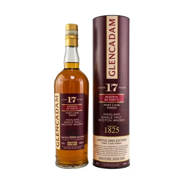 Glencadam 17 éves 2004 Port Cask Finish Single Malt 0,7 pdd 46%