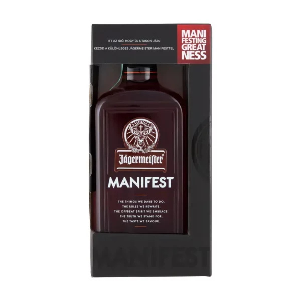 Jagermeister Manifest 0,5 pdd 38%