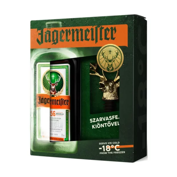 Jagermeister + szarvasfejkiöntő 0,7 35%