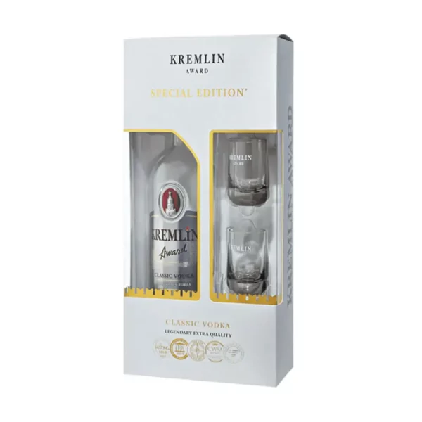 Kremlin Award Classic vodka 0,7 pdd + 2 pohár 40%