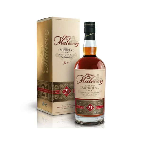 Malecon 21 éves Panamai Rum 0,7 pdd 40%