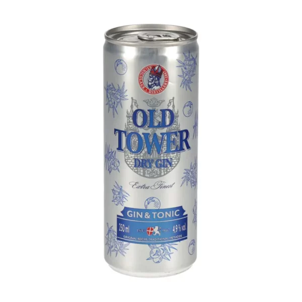 Old Tower Dry Gin & Tonic 0,25 dob 4,9%