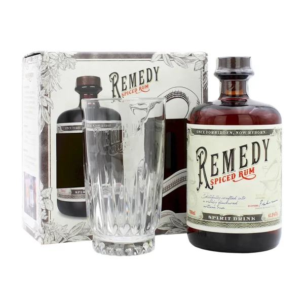 Remedy Spiced 0,7 pdd+pohár 41,5%