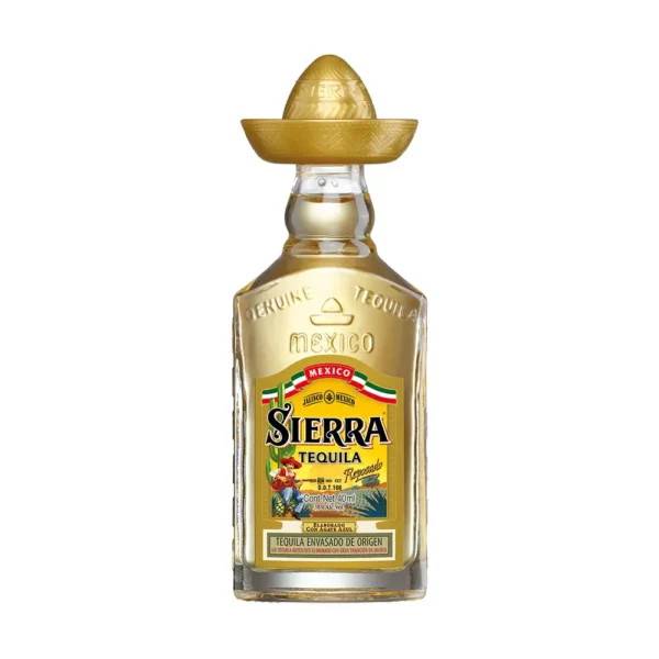 Tequila Sierra Gold Reposado 0,04 38%