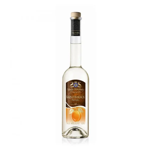 Várda Distillery Prémium Kajszibarack pálinka 0,5 pdd 40%