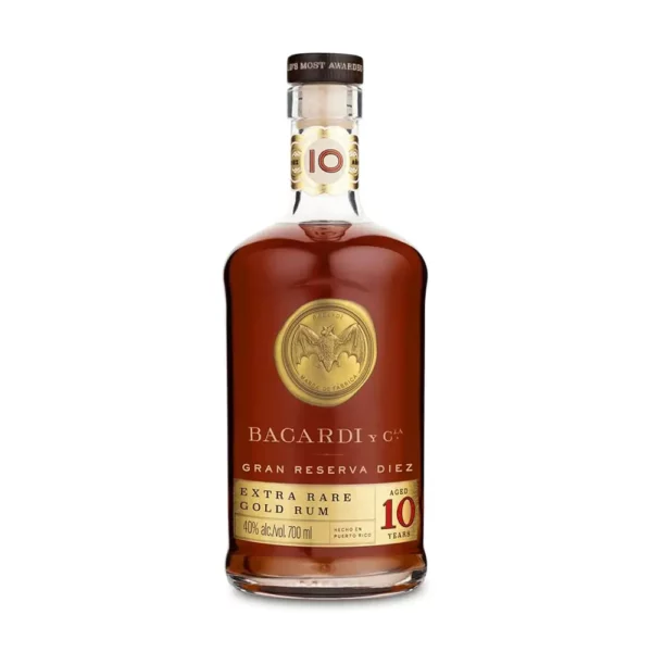 Bacardi 10 Years Gran Reserva Diez rum 0,7 40%