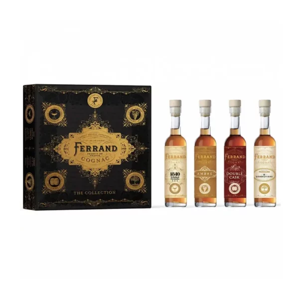 Ferrand cognac Experience Pack 4x0,1 43,3%