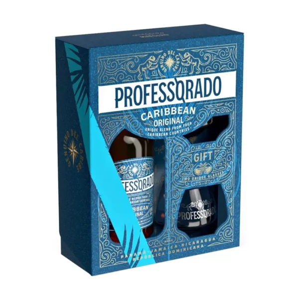 Professorado Caribbean Original rum 0,5 pdd + 2 pohár 38%