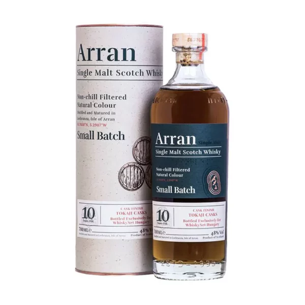 Arran 2012 10 éves Peated Tokaji Cask Finish 0,7 pdd 48%