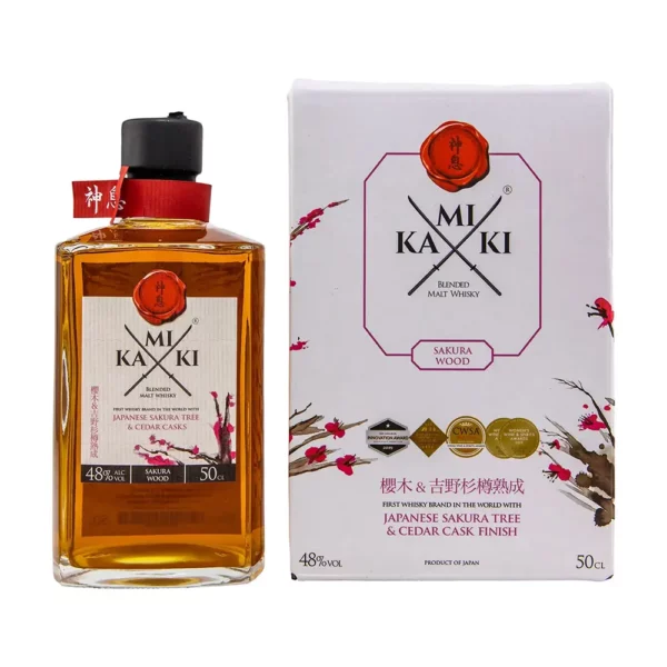 Kamiki Sakura Wood whisky 0,5 pdd 48%