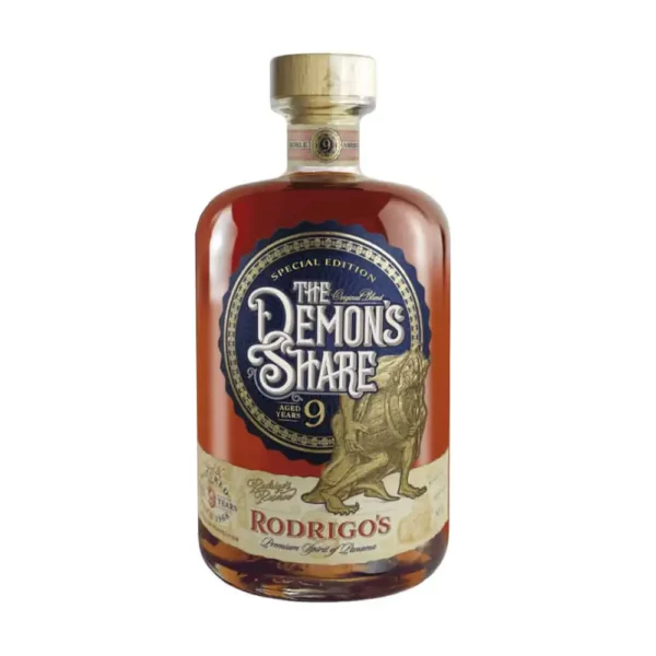 Demon's Share 9 éves Rodrigo's Reserve Limited Edition rum 0,7 40%