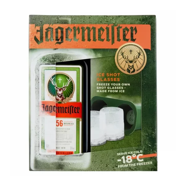 Jagermeister 0,7 pdd + jégpohárkészítő 35%
