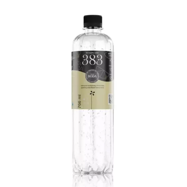 386 The Kopjary Water dús bodza-citrom-lime ásványvíz 0,766 pet