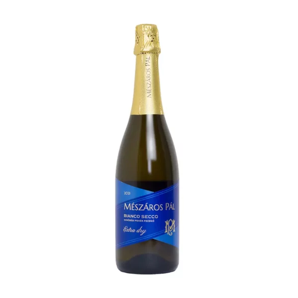 Mészáros Pál Bianco Secco Chardonnay száraz pezsgő 0,75