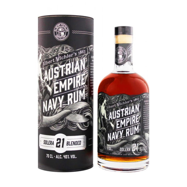 Austrian Empire Solera 21 Blended Navy Rum 0,7 pdd 40%