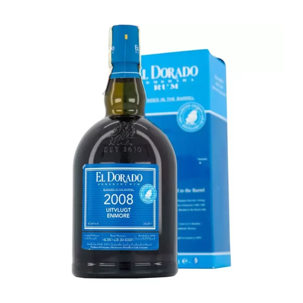 El Dorado 2008 Uitvlugt Enmore rum 0,7 pdd 47,4%